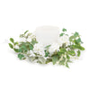 Floral and Greenery Candle Ring – 17.5" Diameter