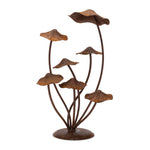 Metal Mushroom Garden Accent Bronze Iron Decor – 17" H by Melrose