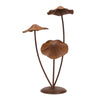 Bronze Iron Mushroom Garden Decor