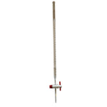 Laboratory Burette – 20.75" H Borosilicate Glass with PTFE Stopcock 25 ml by GSC International Inc.