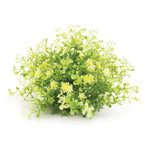 Faux Foliage Half Orb Green Leaf Design – Decorative Set of 2 by Melrose