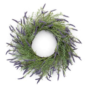 Melrose Lavender Floral Wreath 22