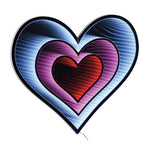 Hanging Valentine Heart Infinity LED Decoration – 23.5"H by Melrose