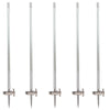 Professional Laboratory Burette 27.5 In Height Glass 25 Milliliter Pack of 5 by GSC International Inc.