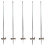 Laboratory Glass Burette 27.5" H Ground Glass Stopcock 25 Milliliter Pack of 5 by GSC International Inc.