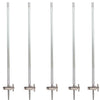 Educational Lab Glass Burette 27.5 In Height Borosilicate Pack of 5 by GSC International Inc.