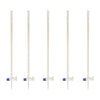 Borosilicate Glass Titration Burette 17" Height 10 mL Ground Glass Stopcock Pack Of 5 by GSC International Inc.