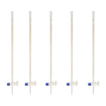 Glass Scientific Burette 17" H 10 mL Capacity Ground Glass Stopcock Pack Of 5 by GSC International Inc.