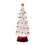 LED Christmas Tree with Holiday Lights -11.5"H by Melrose