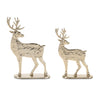 Metal Deer Decor (Set of 2)