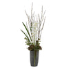 Artificial Orchid Centerpiece Decor