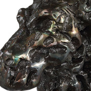Uttermost 18187 Majestic Moose Bust Bronze Sculpture with Gold Antlers on Crystal Base – 12