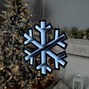White Acrylic Snowflake