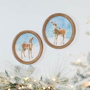 Woodland Deer Framed Wall Art