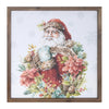 Framed Santa Christmas Wall Art