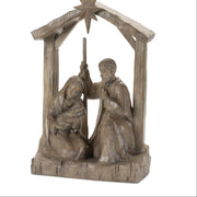 Christmas Nativity Set – Holy Family Resin Figures – 12