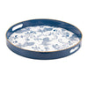 Round Holiday Table Tray
