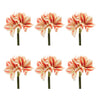 Christmas Holiday Floral Stems – Polyester Amaryllis – 17" – By Melrose