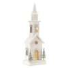 Christmas Decorative Church Accent – LED Wooden – 24" – By Melrose