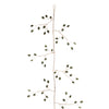 Christmas Jeweled Bead Leaf Garland