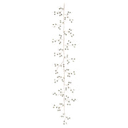 Christmas Bead Leaf Garland
