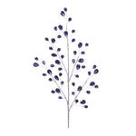 Winter Bead Spray Set of 6 Holiday Decorative Stems –29" by Melrose