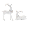 Winter Deer Figurine Set