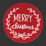 Merry Christmas wall plaque