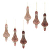 ribbed glass ornament
