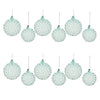 hobnail glass christmas ornaments