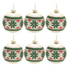 nordic glass christmas ornaments