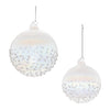 Iridescent Glass Ball Ornaments – Set of 12 Glam Holiday Decor