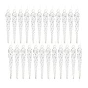 Luxury Icicle Ornaments – Clear Glass Holiday Decor