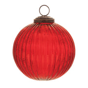 Farmhouse Holiday Ball Ornaments – Rustic Brass Caps