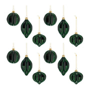 Elegant Glass Ornament Set – Multi-Shaped Holiday Décor