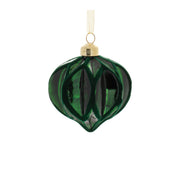 Forest Green Velvet Ornaments – Modern Holiday Display