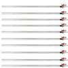 Acrylic Lab Burette 22.25" Height With PTFE Interchangeable Stopcock 25 mL Pack Of 10 by GSC International Inc.