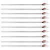 Laboratory Measuring Acrylic Burette 22.25" Height 25 mL PTFE Interchangeable Stopcock Pack Of 10 by GSC International Inc.