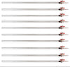 Acrylic Scientific Burette 22.25" Height 25 mL Capacity PTFE Interchangeable Stopcock Pack Of 10 by GSC International Inc.