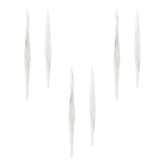 Clear Glass Icicle Ornament – 9.5" H, 11.5" H – Holiday Tree & Garland Decoration by Melrose