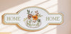 Home Sweet Home Fall Wall Sign – Pumpkin Floral Decor