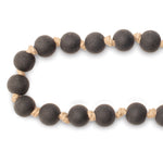 Black and Tan Bead Garland – Indoor Seasonal Accent