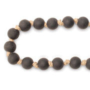 Black and Tan Bead Garland – Indoor Seasonal Accent
