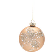 Christmas Glass Ball Tree Ornament Set of 12 3.5