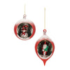 Mercury Glass Snowman & Santa Ornaments – Set of 6