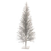 Silver Tinsel Christmas Tree – Indoor Holiday Decor