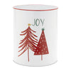 Joy and Noel Holiday Planters Set of 2