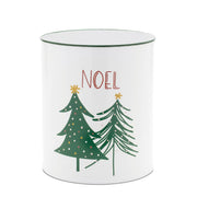 Red Green Holiday Containers for Tabletop Decor