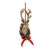 Woodland Deer Head Ornaments Set of 6
