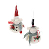 Plush Mouse Christmas Ornaments Set of 12